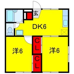 京成臼井駅 徒歩10分 1階の物件間取画像